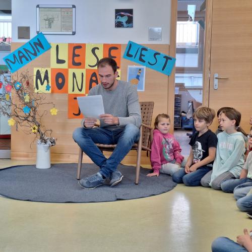 Mann liest
