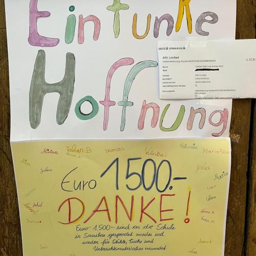 Spendenergebnis