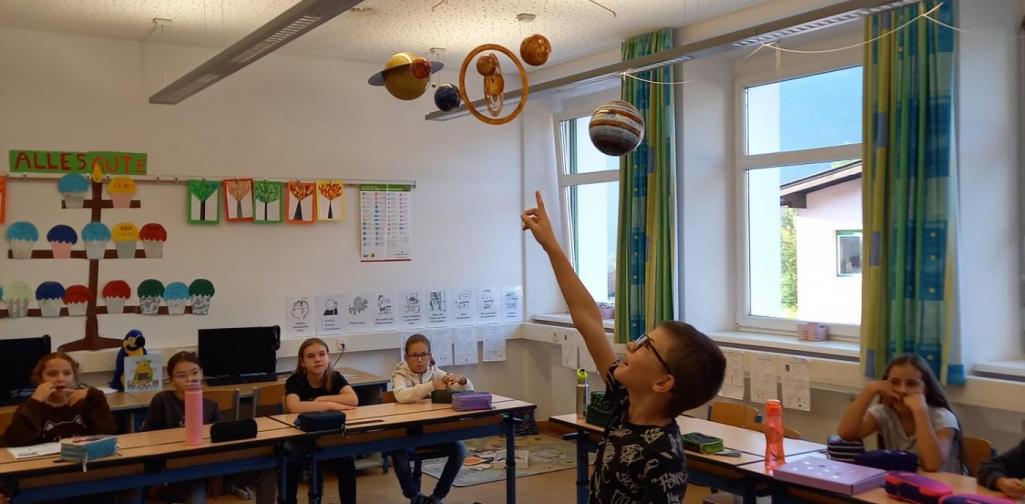 Planetensystem der 4. Klasse